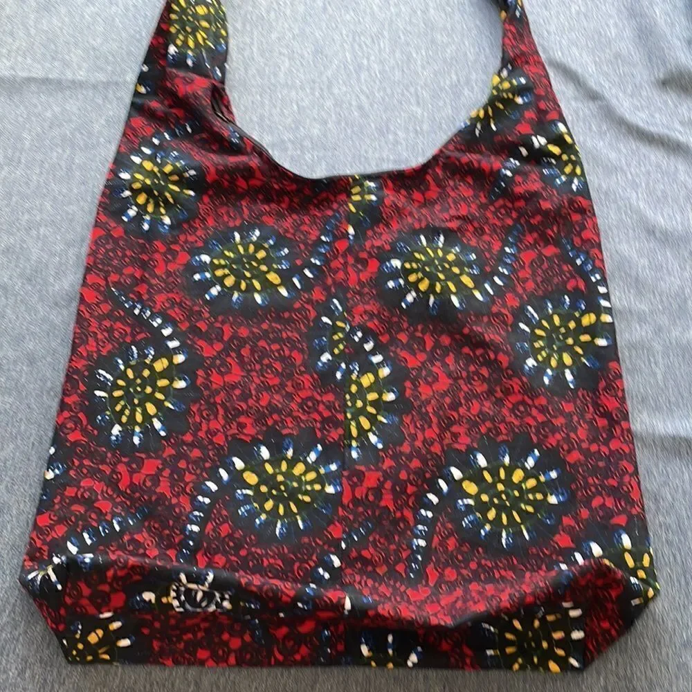 Handmade Zipper Tie Dye Tote Shoulder Bag
